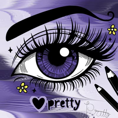 pretty eye