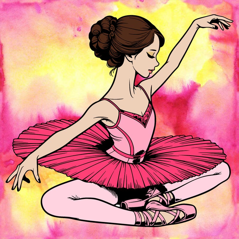 realistic ballarina