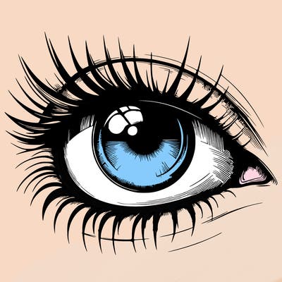 realistic eye