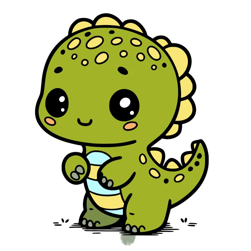 cute baby dino
