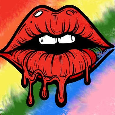 lips that look realistic and drip