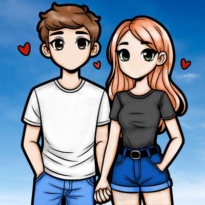 boyfriend and girlfriend