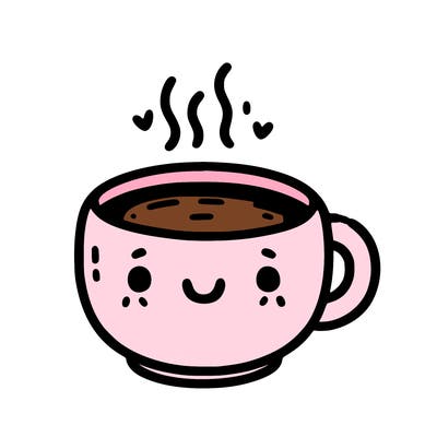 cute cup of hot chocolate