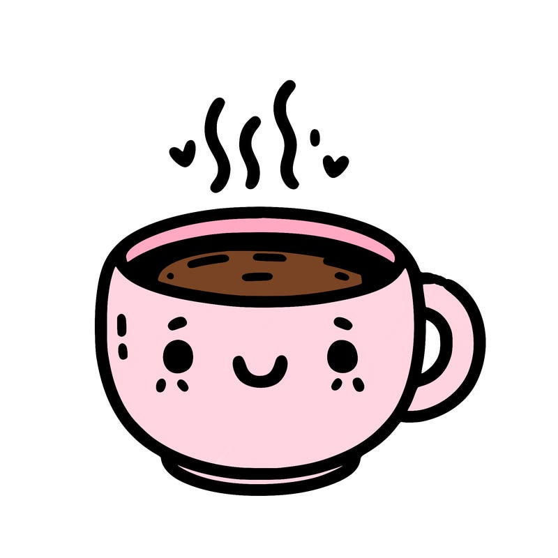 cute cup of hot chocolate