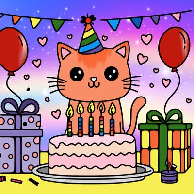 cat birthday