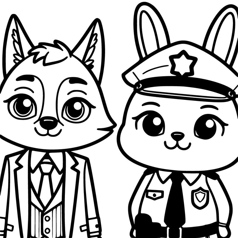nick and judy hopps