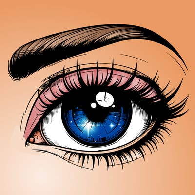 realistic eye