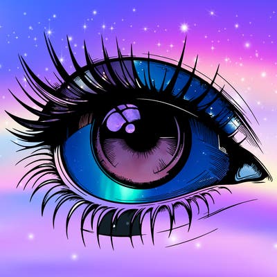 realistic eye