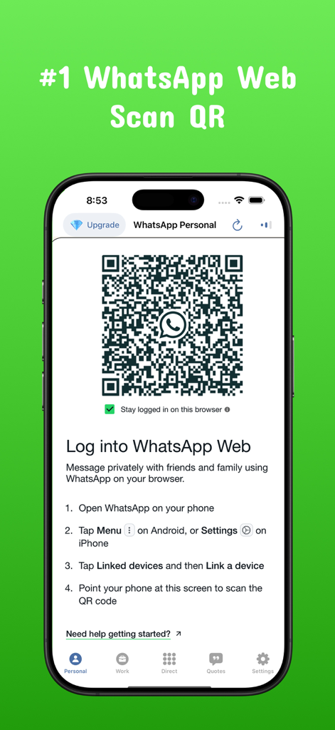 Messenger Web for WhatsApp - Social Networking App | MWM