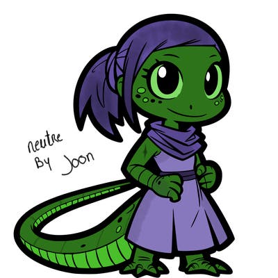 lizard girl