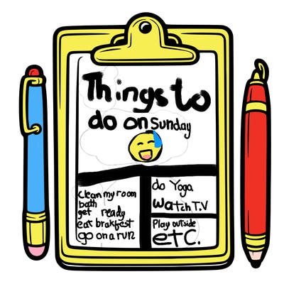 blank clip board with pen