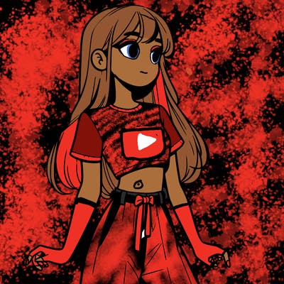 girl in a cute crop top