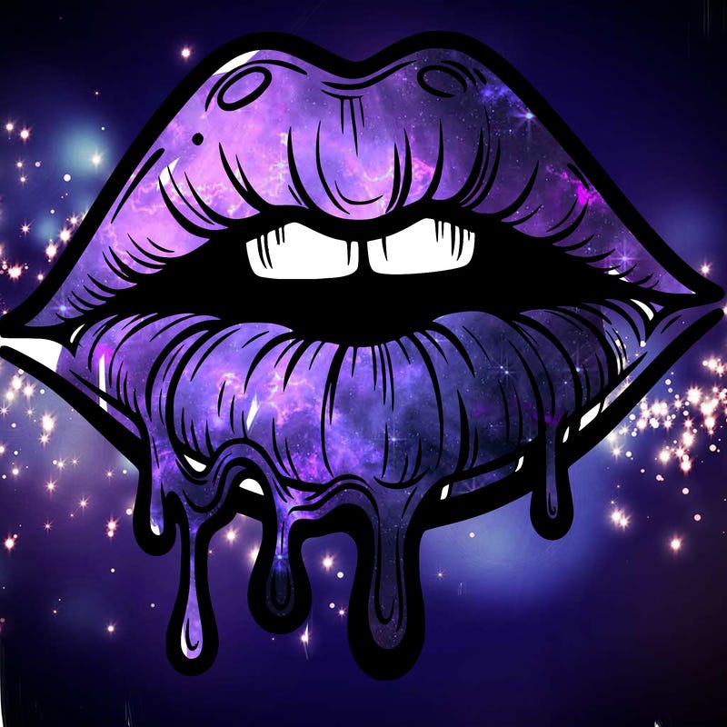 lips that look realistic and drip