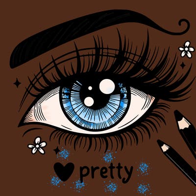 pretty eye