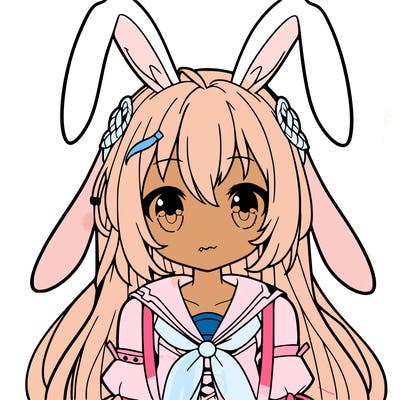 bunny anime girl