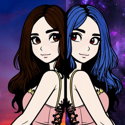 a realistic girl split