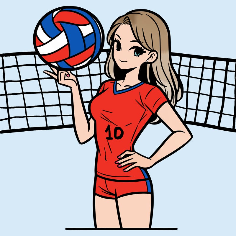 volleyball woman