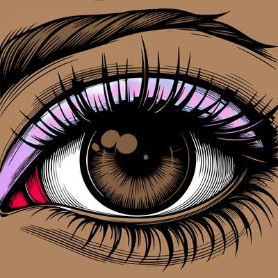realistic eye