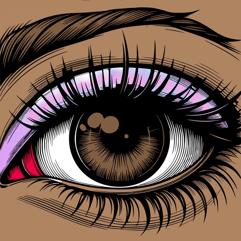 realistic eye