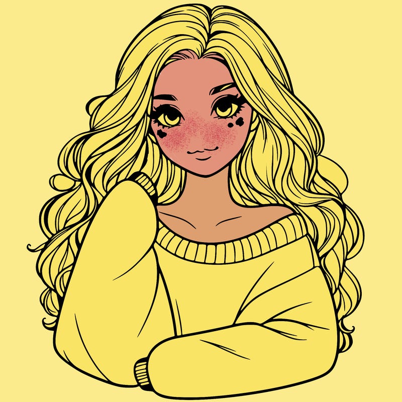 a beautiful girl in a big sweatshirt