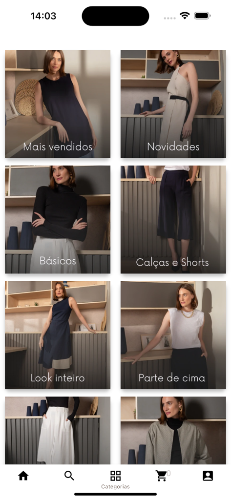 Lamis - Lamisアプリのレディースファッションショッピングカテゴリのグリッド（新着アイテムやベーシックを含む）