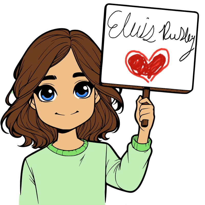 realistic girl holding up a sign