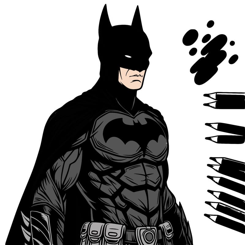 realistic batman