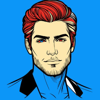 handsome man