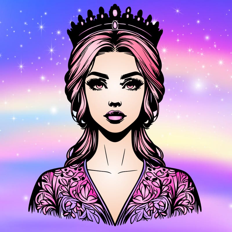 realistic beautiful queen