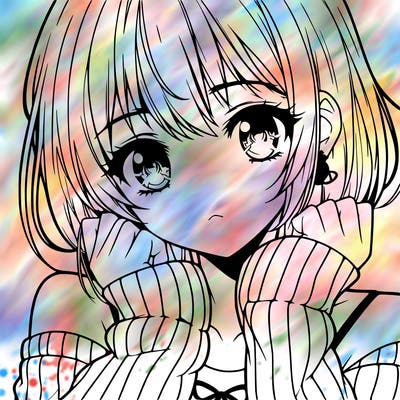 beautiful anime girl