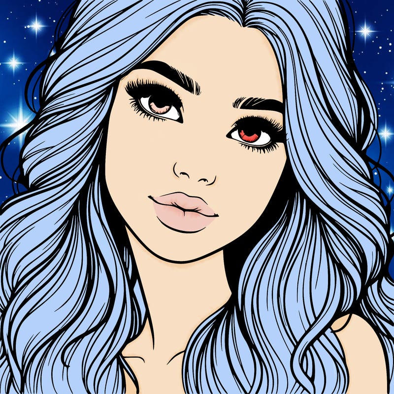 beautiful realistic girl