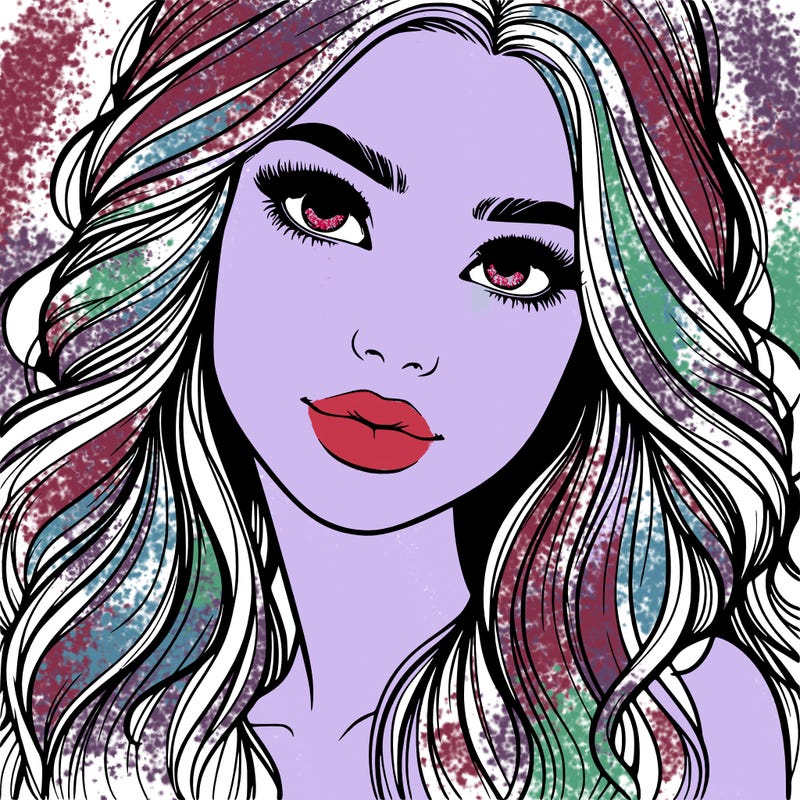 beautiful realistic girl