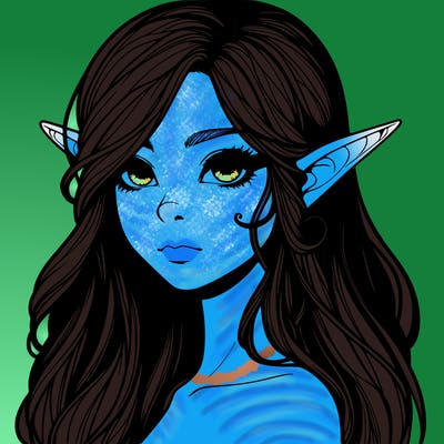 elf girl realistic dark fantasy