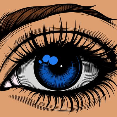 realistic eye