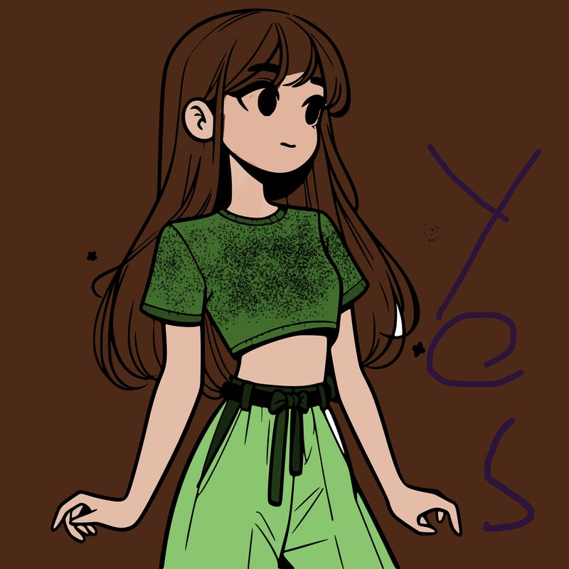 girl in a cute crop top