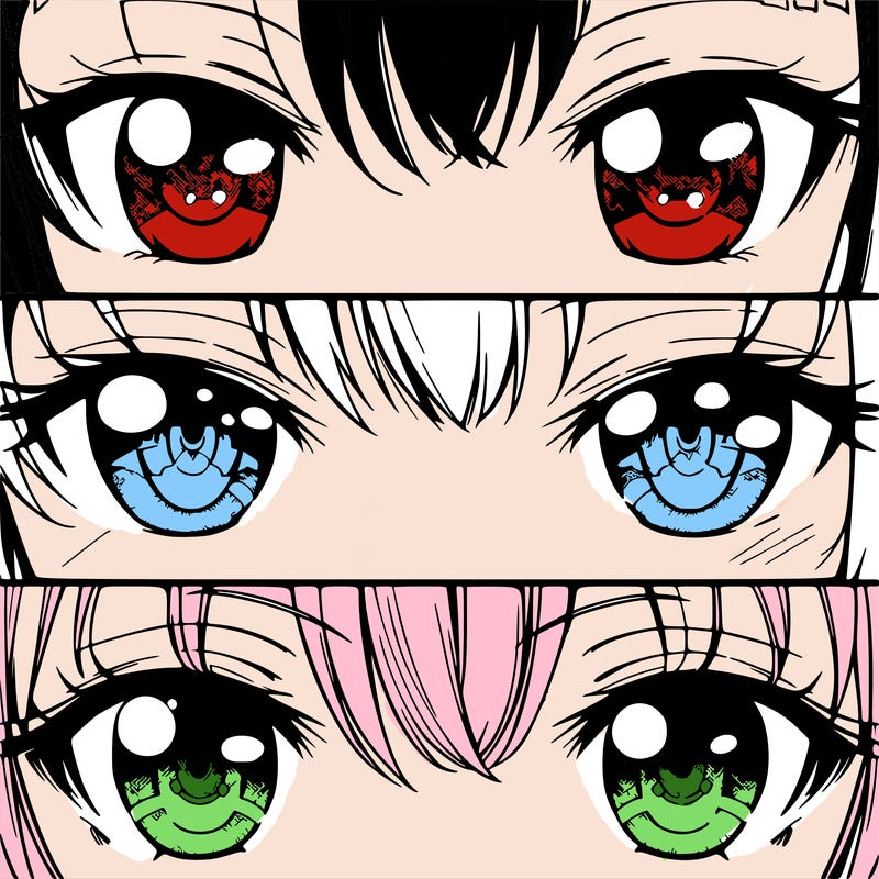 anime eyes