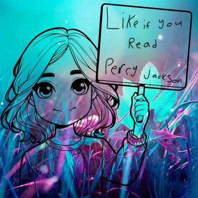 realistic girl holding up a sign