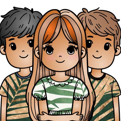 a girl with 3 brothers