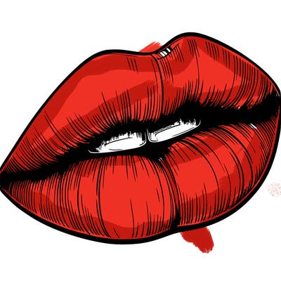 realistic lips
