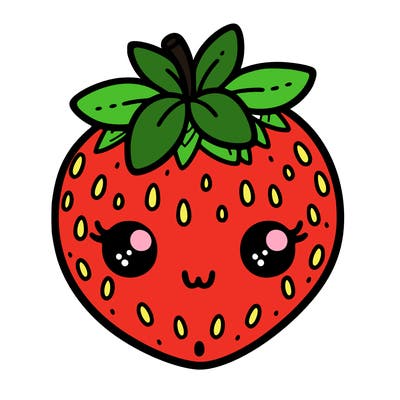 cute strawberry