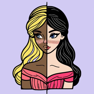 an aesthetic girl
