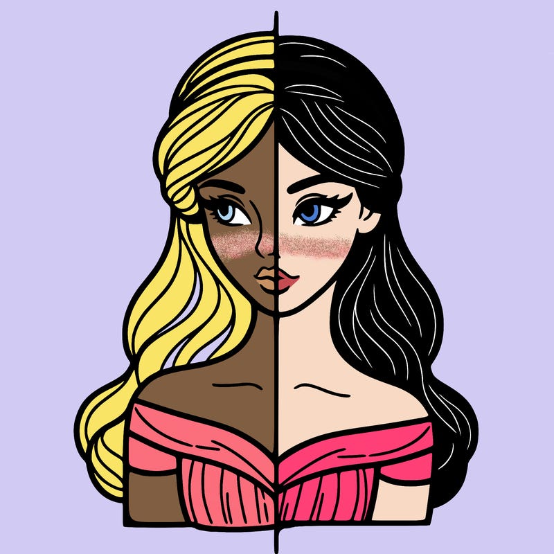 an aesthetic girl
