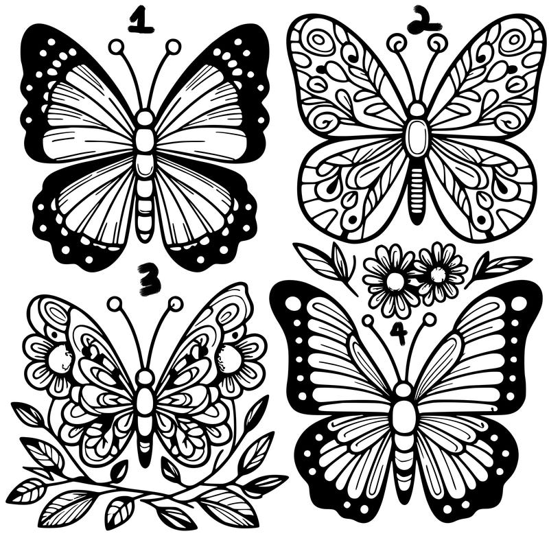 butterflies