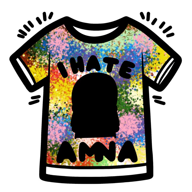 i hate amna shirt