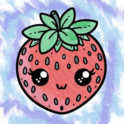 cute strawberry