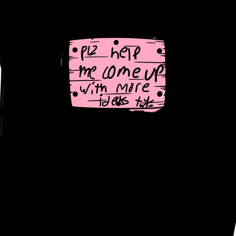 a sign/ bord