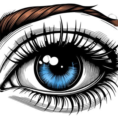 realistic eye