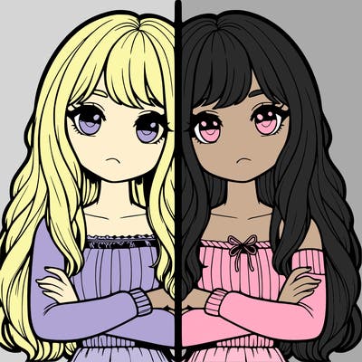 realistic girls split