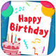 Create birthday greeting cards