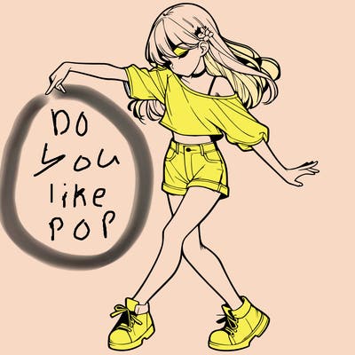 realistic girl danceing